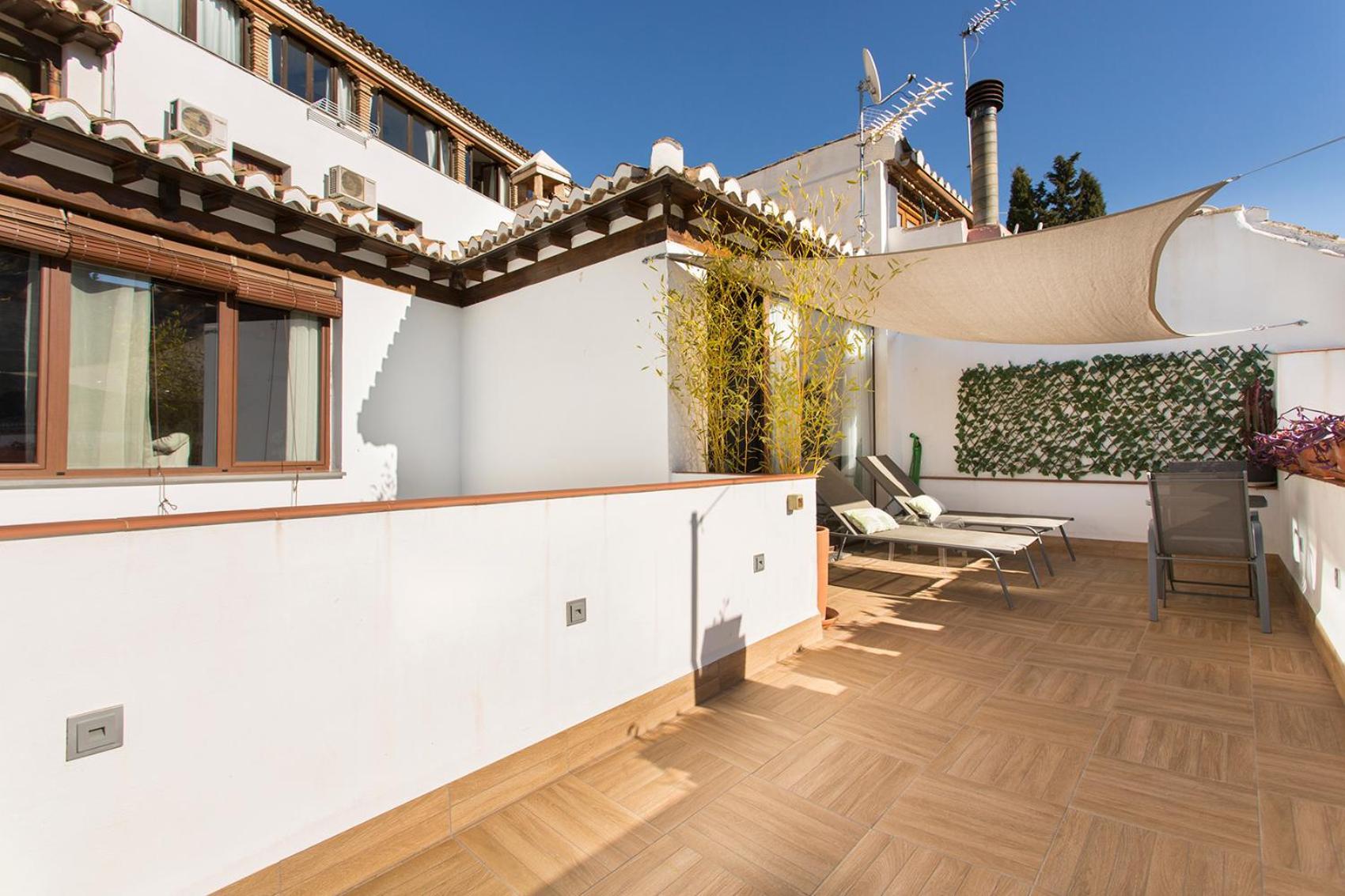 Apartamento Con Terraza Y Cochera Albaycin Granada Exterior foto